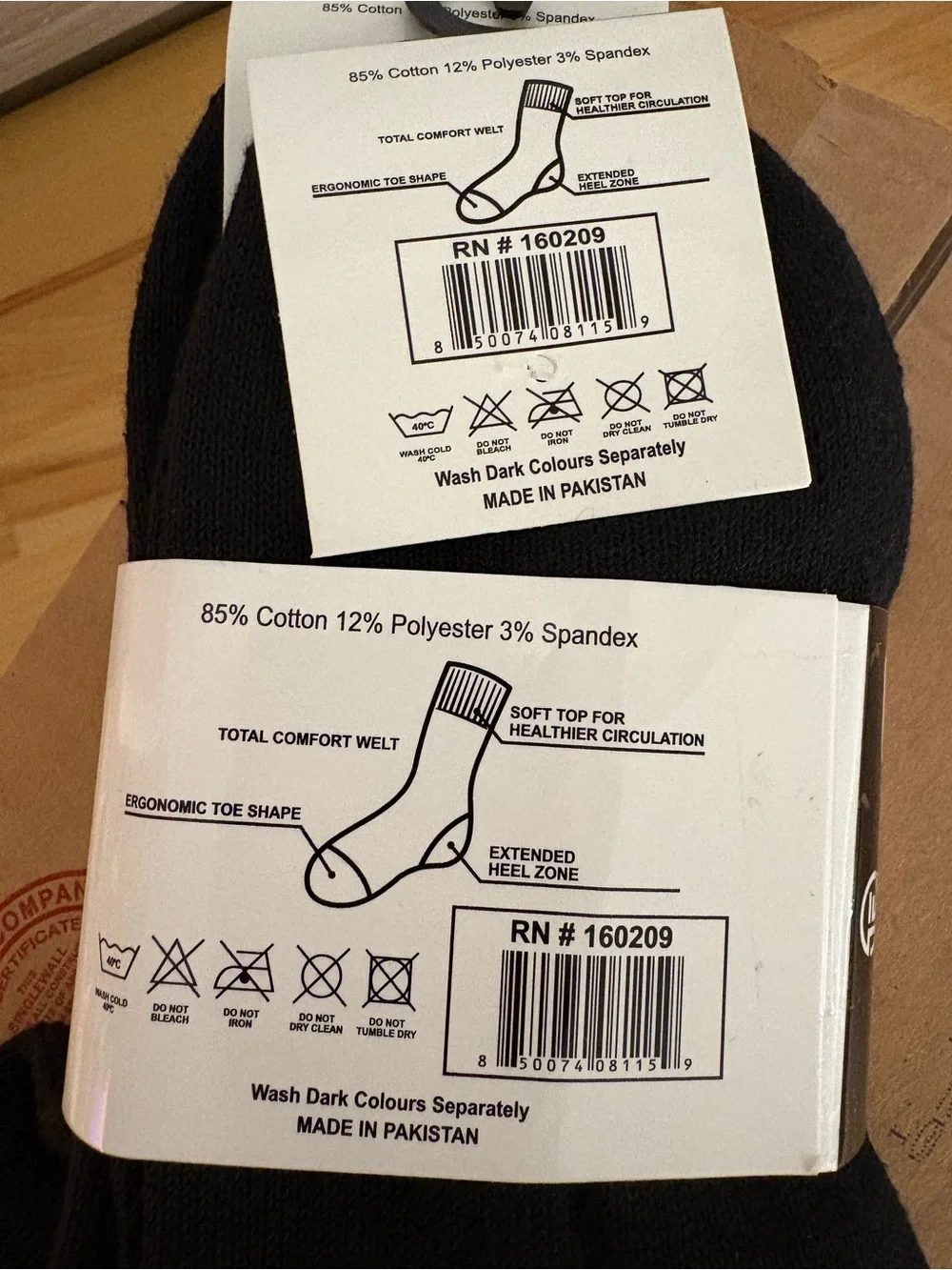 Essentials Black Athletic Ankle Socks - 3 Pair Pack